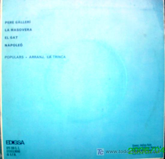 Discos de vinilo: LA TRINCA   L&acute; ORGUE  DE  GATS - Foto 2