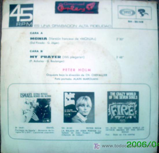 Discos de vinilo: PETER HOLM - Foto 2