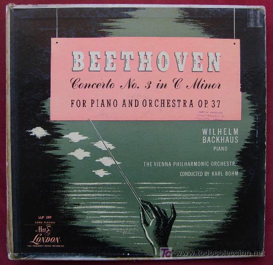 Discos de vinilo: LONDON LLP 289 - BEETHOVEN NO.3 - BACKHAUS / BOEHM