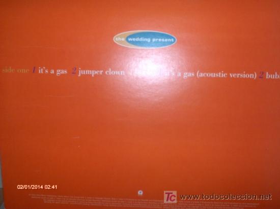 Discos de vinilo: THE WEDDING PRESENT ---- IT&acute;S A GAS MAXI - Foto 2