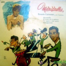 Discos de vinilo: RENATO CAROSONE Y SU CUARTTO - DE LA PELICULA MARUZZELLA 1958. Lote 54972658