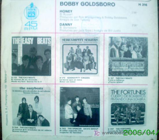 Discos de vinilo: BOBBY GOLDSBORO - Foto 2