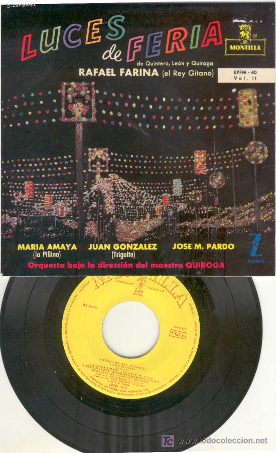 Discos de vinilo: (D-37)DISCO SINGLE VINILO DE RAFAEL FARINA - Foto 1