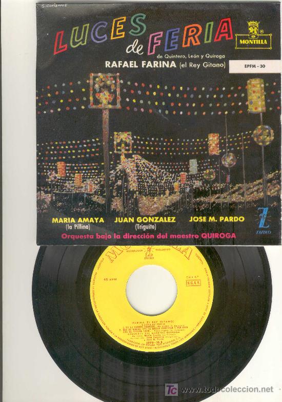 Discos de vinilo: (D-38)DISCO SINGLE VINILO DE RAFAEL FARINA - Foto 1