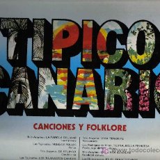 Discos de vinilo: LP CANARIAS - TIPICO CANARIO - CANCIONES Y FOLKLORE