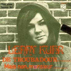 Discos de vinilo: LENNY KUHR ··· DE TROBADOUR / MAIS NOW, MONSIEUR - (SINGLE 45 RPM) ··· EUROVISION'69. Lote 20517527