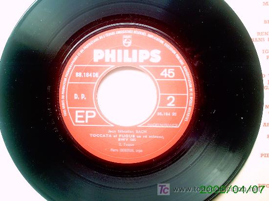 Discos de vinilo: J.S.BACH - Foto 3
