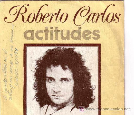 Discos de vinilo: ROBERTO CARLOS - ACTITUDES - Foto 1