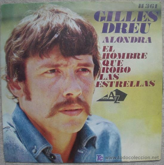 Discos de vinilo: GILLES DREU - ALONDRA - Foto 1