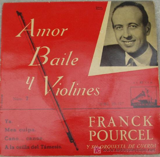 Discos de vinilo: FRANCK POURCEL - AMOR, BAILE Y VIOLINES - Foto 1