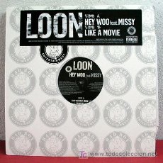 Discos de vinilo: LOON (LIKE A MOVIE 2 VERSIONES - HEY WOO FEAT. MISSY 2 VERSIONES) NEW YORK-2003 . Lote 5252950