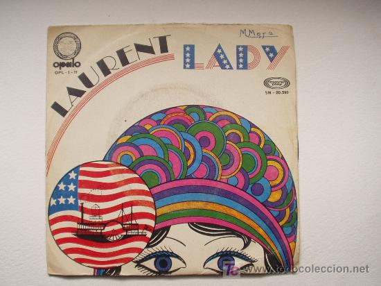 Discos de vinilo: LAURENT - LADY - Foto 1