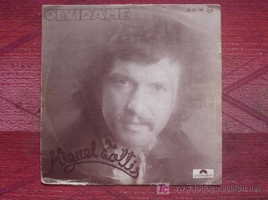 Discos de vinilo: MIGUEL TOTTIS - OLVIDAME - Foto 1