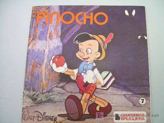 Discos de vinilo: SG- LIBRO: PINOCHO