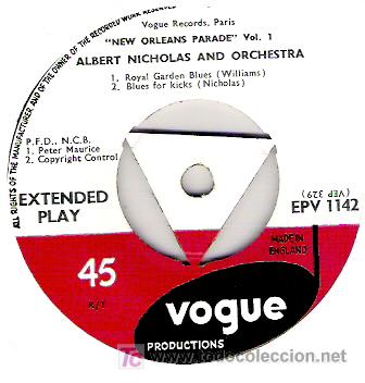 Discos de vinilo: albert nicolas y orquesta- jazz - Foto 1