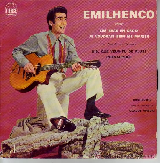 Disques de vinyle: EMILHENCO EP EDICION FRANCESA 4 TEMAS VER PORTADA