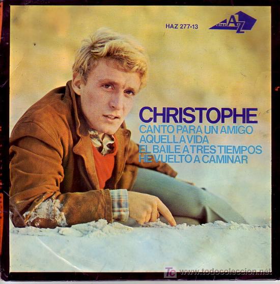 Disques de vinyle: CHRISTOPHE EP EDICION ESPA&Ntilde;OLA HAZ 277-13 1966  HISPAVOX