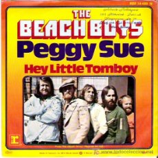 Discos de vinilo: THE BEACH BOYS - PEGY SUE / HEY LITTLE TOMBOY - RARO