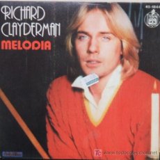 Discos de vinilo: SINGLE. RICHARD CLAYDERMAN. MELODIA,TEMA ROMEO Y JULIETA RF-1145