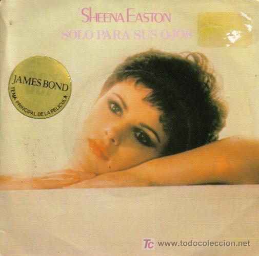 Discos de vinilo: SHEENA EASTON-SOLO PARA SUS OJOS + RUNAWAY SINGLE VINILO 1981 BSO JAMES BOND