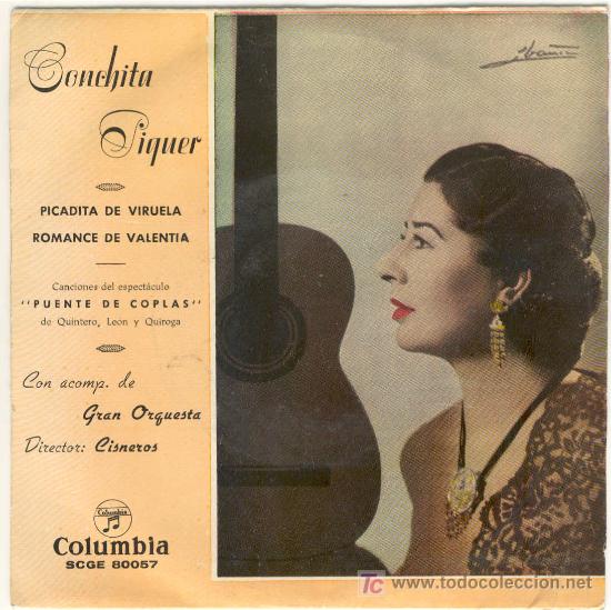 Discos de vinilo: (D-53)DISCO SINGLE CONCHITA PIQUER - Foto 1