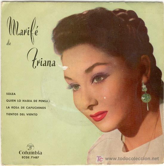 Discos de vinilo: (D-45)DISCO SINGLE MARIFE DE TRIANA - Foto 1