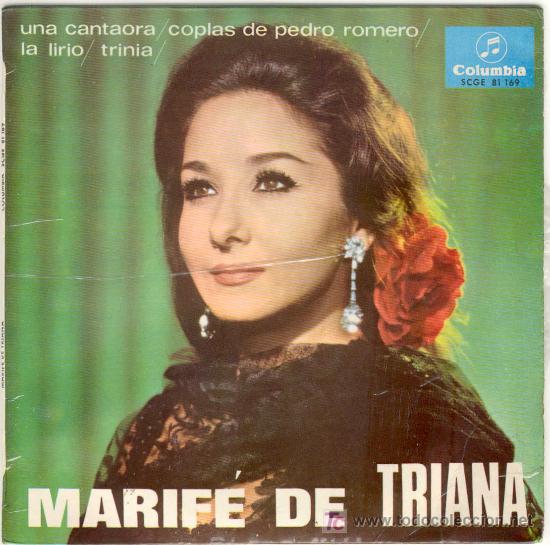 Discos de vinilo: (D-59)DISCO SINGLE MARIFE DE TRIANA - Foto 1