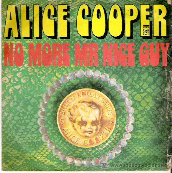 Discos de vinilo: ALICE COOPER - NO MORE MR GAY NICE - Foto 1