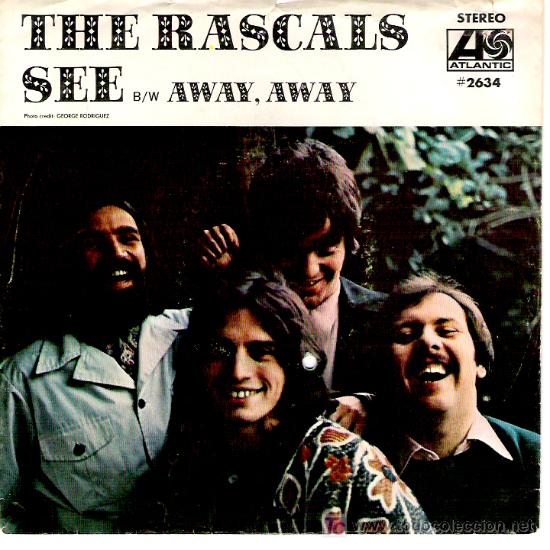 Discos de vinilo: THE RASCALS - SEE / AWAY AWAY - Foto 1