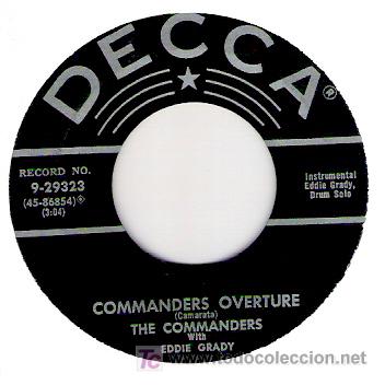 Discos de vinilo: the comanders -comanders overture / the elepahnts tango - Foto 1
