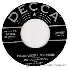 Discos de vinilo: THE COMANDERS -COMANDERS OVERTURE / THE ELEPAHNTS TANGO. Lote 17562969
