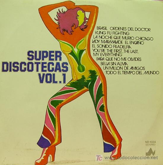 Discos de vinilo: SUPER DISCOTECAS VOLUMEN 1-BRASIL, ORDENES DEL DOCTOR ETC.. LP RECOPILATORIO EDITA NEVADA EN 1976