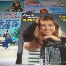 Discos de vinilo: LOTE 4 LP DE MARIA JESUS Y SU ACORDEON (SIN USAR). Lote 26125983