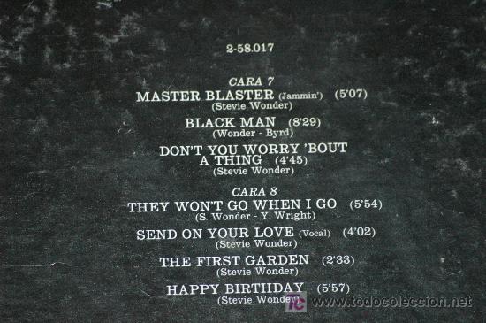 Discos de vinilo: STEVIE WONDER COLLECTION. ESTUCHE DE 4 LPS. - Foto 3