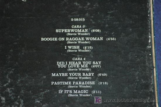 Discos de vinilo: STEVIE WONDER COLLECTION. ESTUCHE DE 4 LPS. - Foto 4