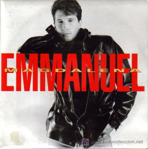 Disques de vinyle: EMMANUEL-MAGDALENA SINGLE EDITADO POR EPIC EN 1992 PROMOCIONAL B-B