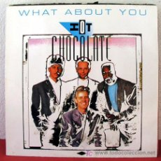 Discos de vinilo: HOT CHOCOLATE ( WHAT ABOUT YOU 2 VERSIONES ) GERMANY-1988 MAXI45. Lote 5607906