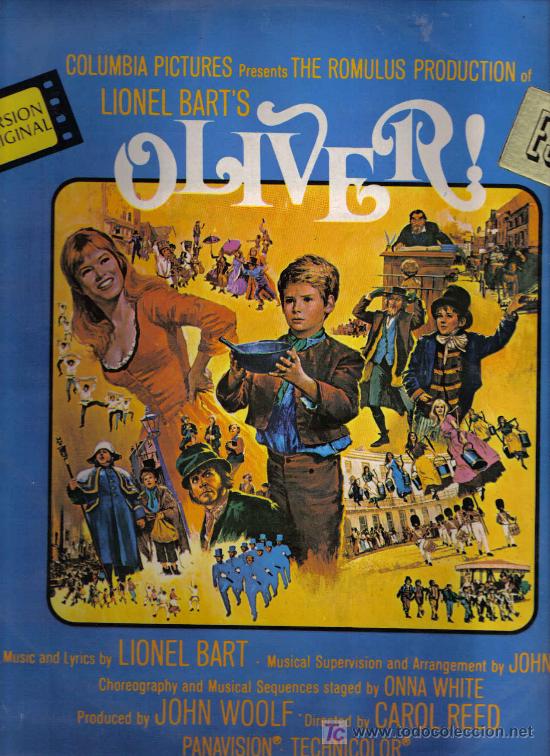 Discos de vinilo: Banda sonora LIONEL BART : OLIVER ! (versi&oacute;n original en ingl&eacute;s) - Foto 1