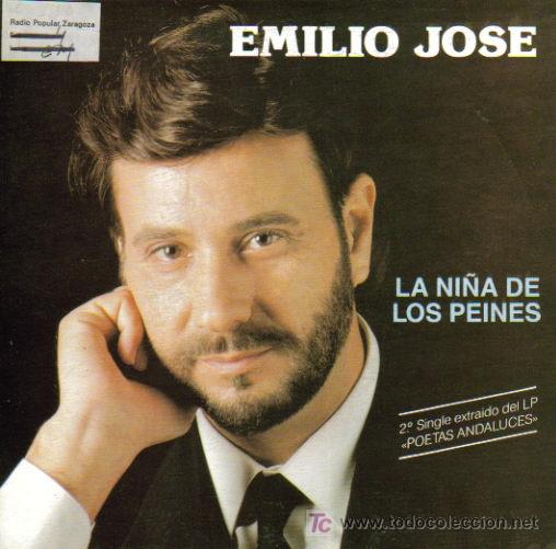 Dischi in vinile: EMILIO JOSE-LA NI&Ntilde;A DE LOS PEINES SINGLE VINILO EDITADO POR PERFIL EN 1992 PROMOCIONAL R-B