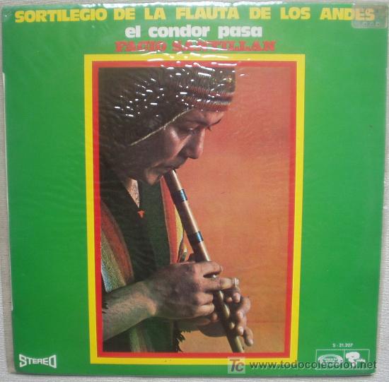 Discos de vinilo: FACIO SANTILLAN- SORTILEGIO DE LA FLAUTA DE LOS ANDES - Foto 1