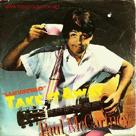 Discos de vinilo: PAUL MACCARTNEY   DISCO SINGLE EDICION ESPA&Ntilde;OLA - Foto 1