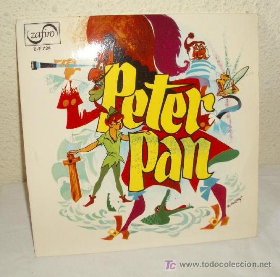 Discos de vinilo: PETER PAN,A&Ntilde;O 1966,45 RPM - Foto 1