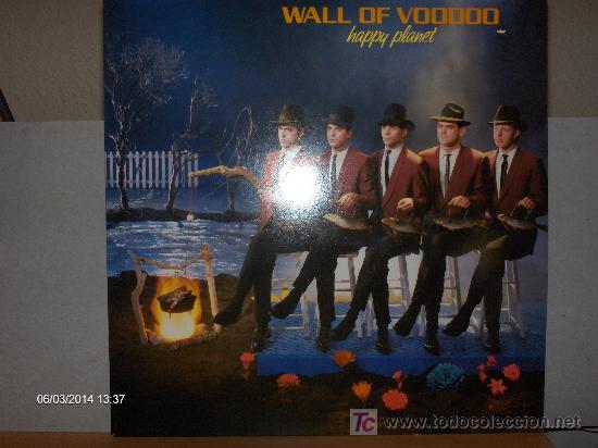 Discos de vinilo: WALL OF VOODOO ----HAPPY PLANET - Foto 1