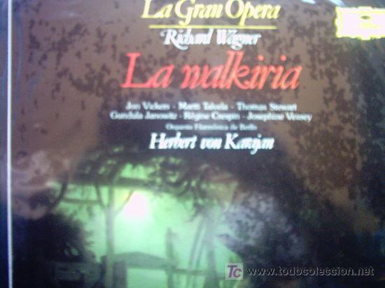 Discos de vinilo: LA GRAN OPERA LA WALKIRIA - DISCO VINILO LP - Foto 1
