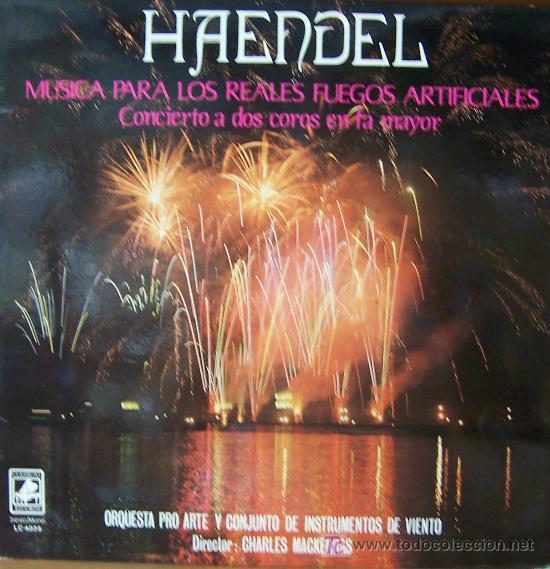 Discos de vinilo: Haendel -Concierto a dos coros en Fa mayor - Foto 1