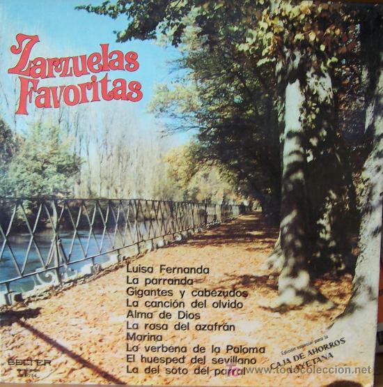 Discos de vinilo: Zarzuelas favoritas - Foto 1