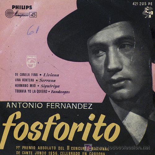Discos de vinilo: Fosforito EP &lsquo;De la canela fina&rsquo; - Foto 1