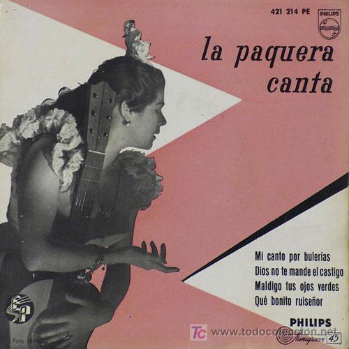Discos de vinilo: La Paquera de Jerez EP - Foto 1