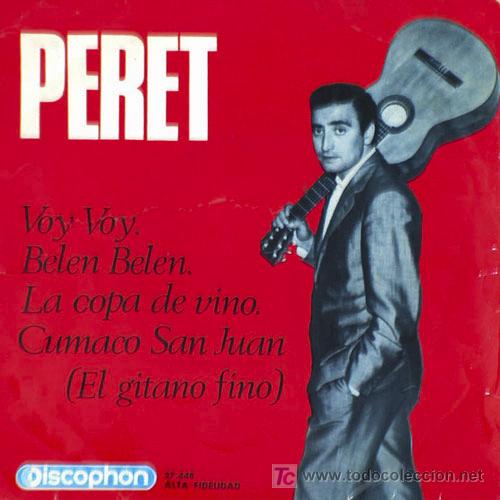 Discos de vinilo: Peret EP &lsquo;Voy voy&rsquo; 1965 - Foto 1