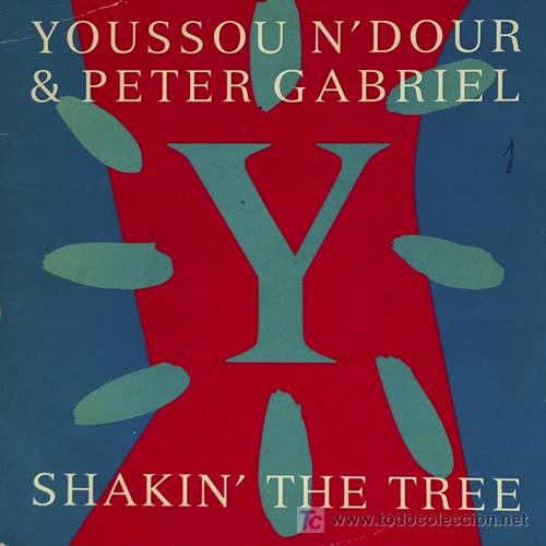 Discos de vinilo: Youssou N&rsquo;Dour & Peter Gabriel &lsquo;Shaking the tree&rsquo; - Foto 1